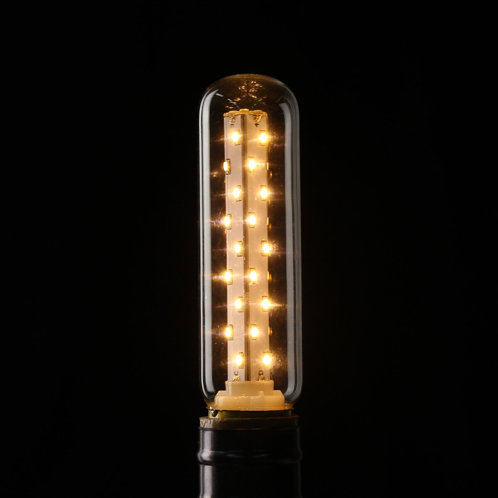 KINGSO E27 3W T25 LED Vintage Lumiere Retro Edison Style Vis Tubulaire Ampoule Blanc Chaud 2300K 220V