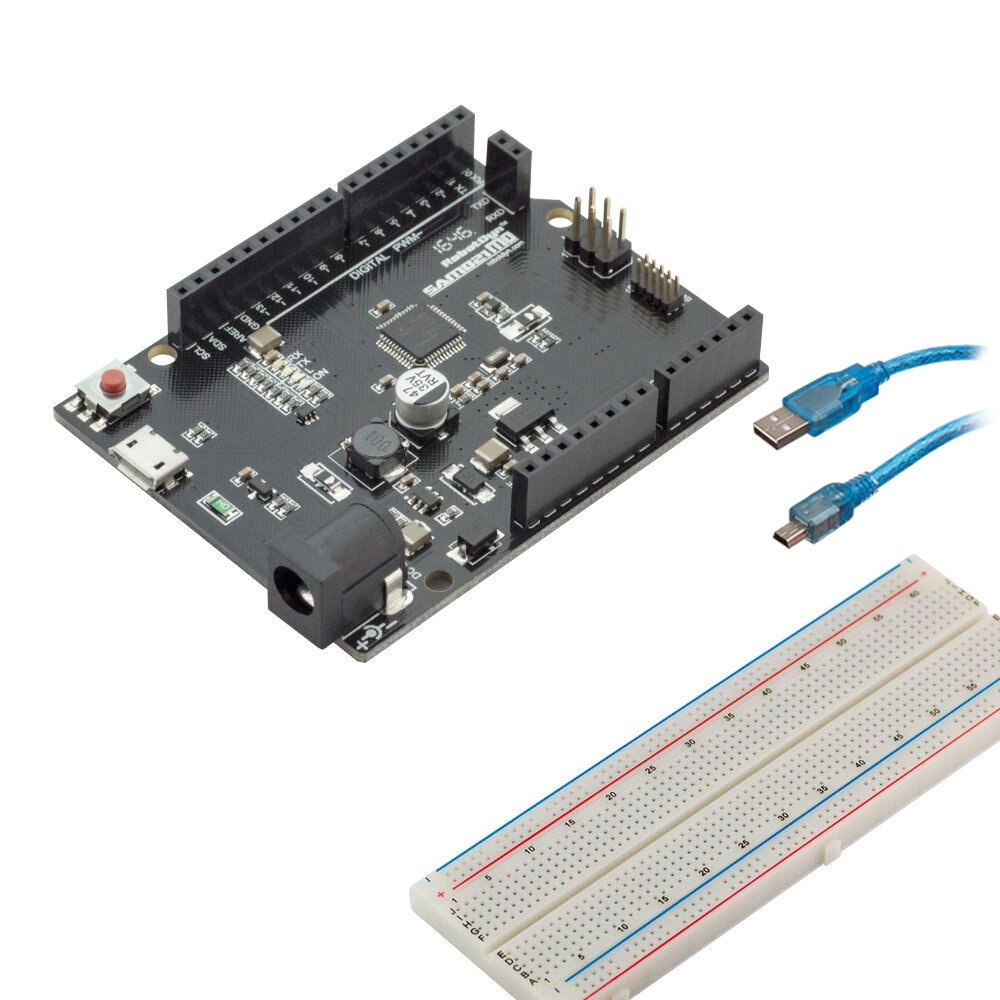 Robotdyn® MicroPython SAMD21 M0 32-bit ARM Cortex M0 Core Zero Form R3 Development Board