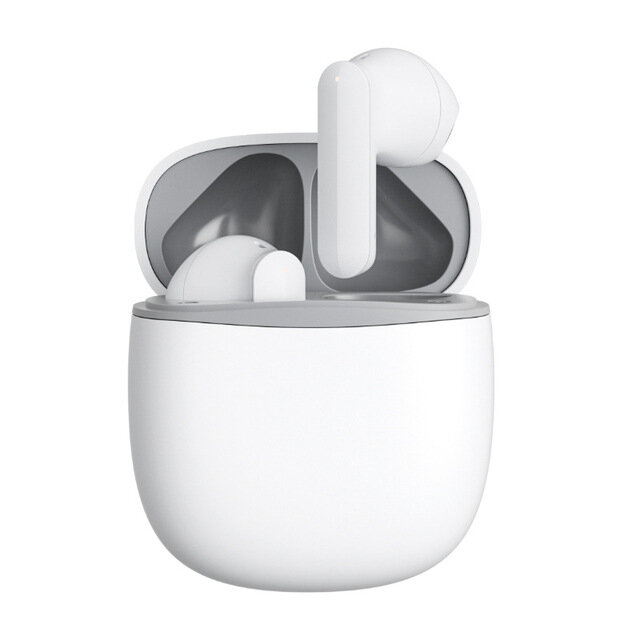 HAVIT S2 Touch Control bluetooth Earphones Noise Cancelling Headset FreeRole HD Stereo Wireless Headphones Earbuds - White - Image 2