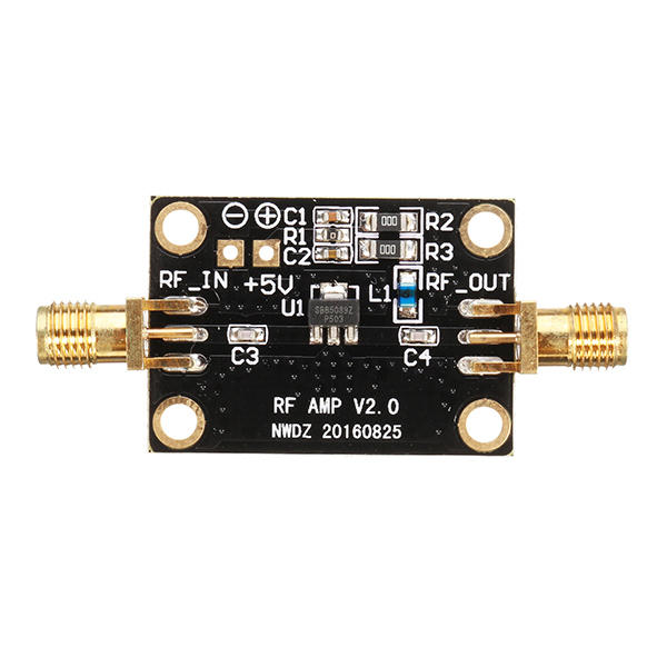 High Linearity Broadband RF Amplifier 0.05-6G High Performance Medium Power Amplifier Module - Image 2