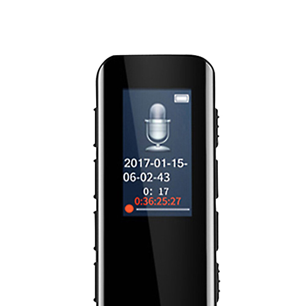 8GB 16GB 32GB N2 Voice Recorder HD Non-destructive Smart Noise Reduction LCD Digital Audio Voice Recorder USB Rechargeable - 32GB - Image 2