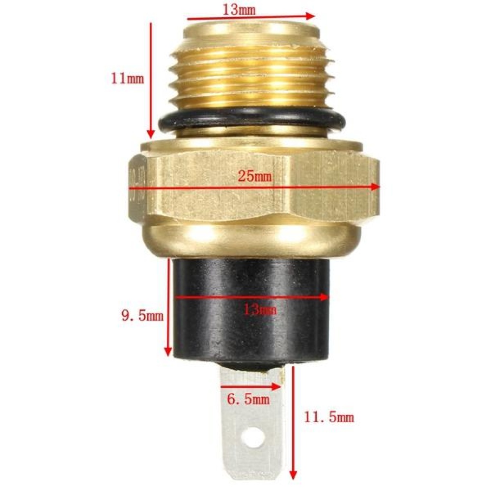 16mm Thread Radiator Fan Thermo Detect Switch 37760-MT2-003 3042678 For Honda Motorcycle - Image 2