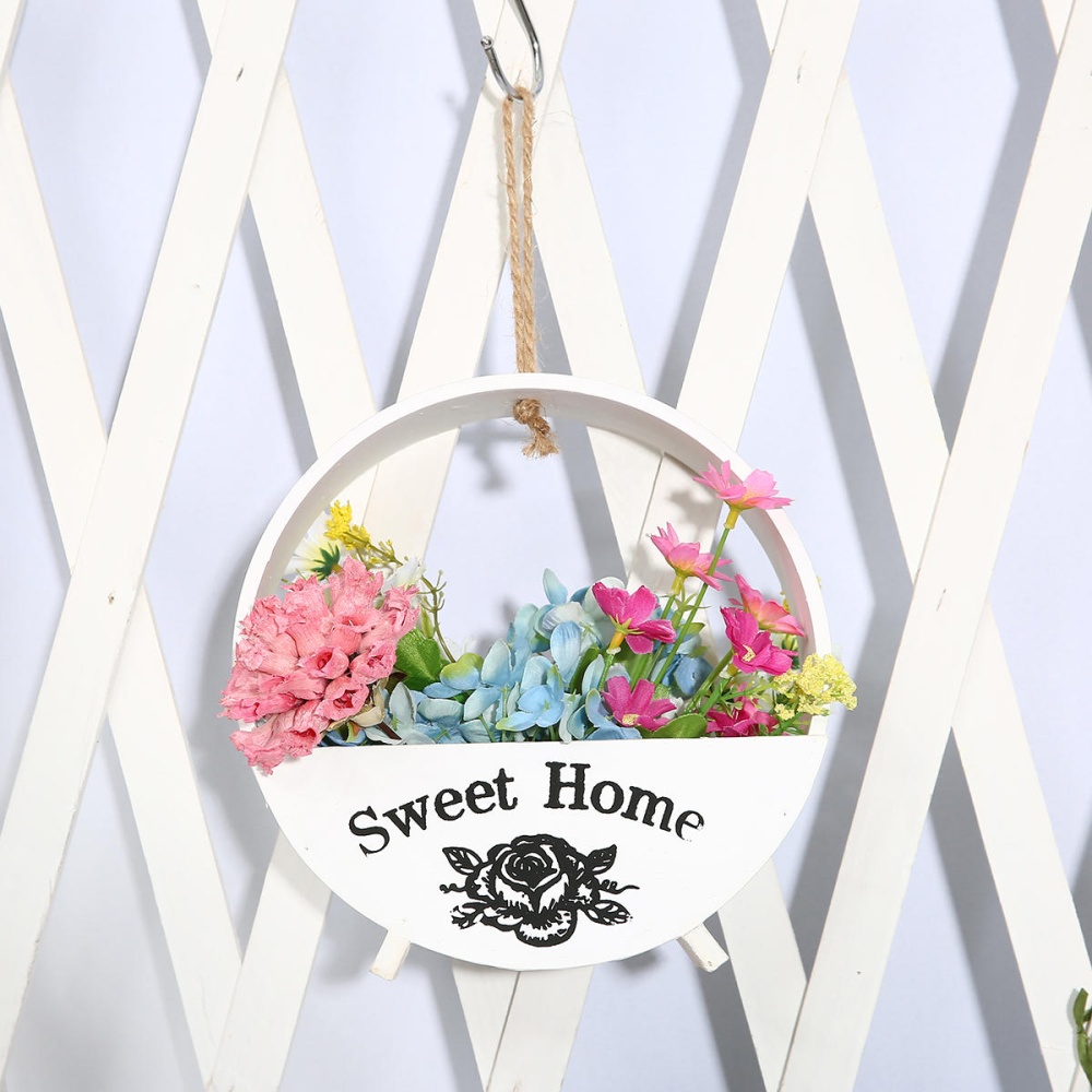 20/25cm Flower Pot House Garden Plant Holder Hanger Wall Hanging Rope Basket - #4 - Image 2