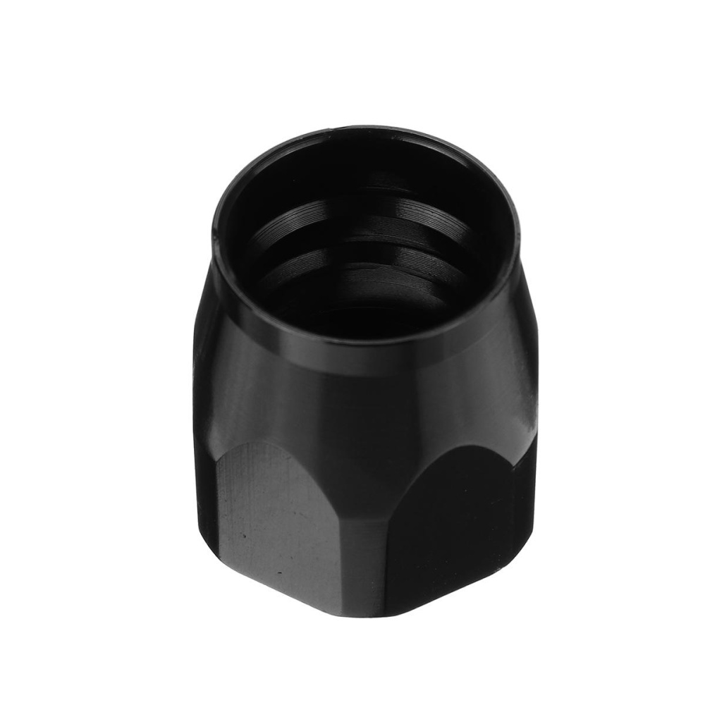 AN10 0AN JIC-10 90 Degree Swivel Oil Fuel Air Gas Hose End Fitting Adapter Black - Image 2