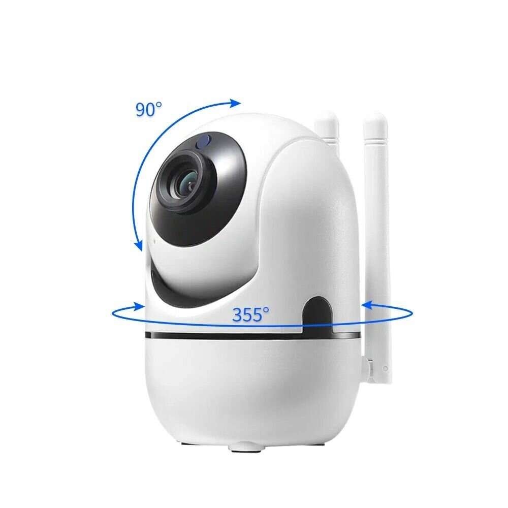 GUUDGO 1080P 2MP Dual Antenna Two-Way Audio Security IP Camera Night Vision Motions Detection Camera - Image 2