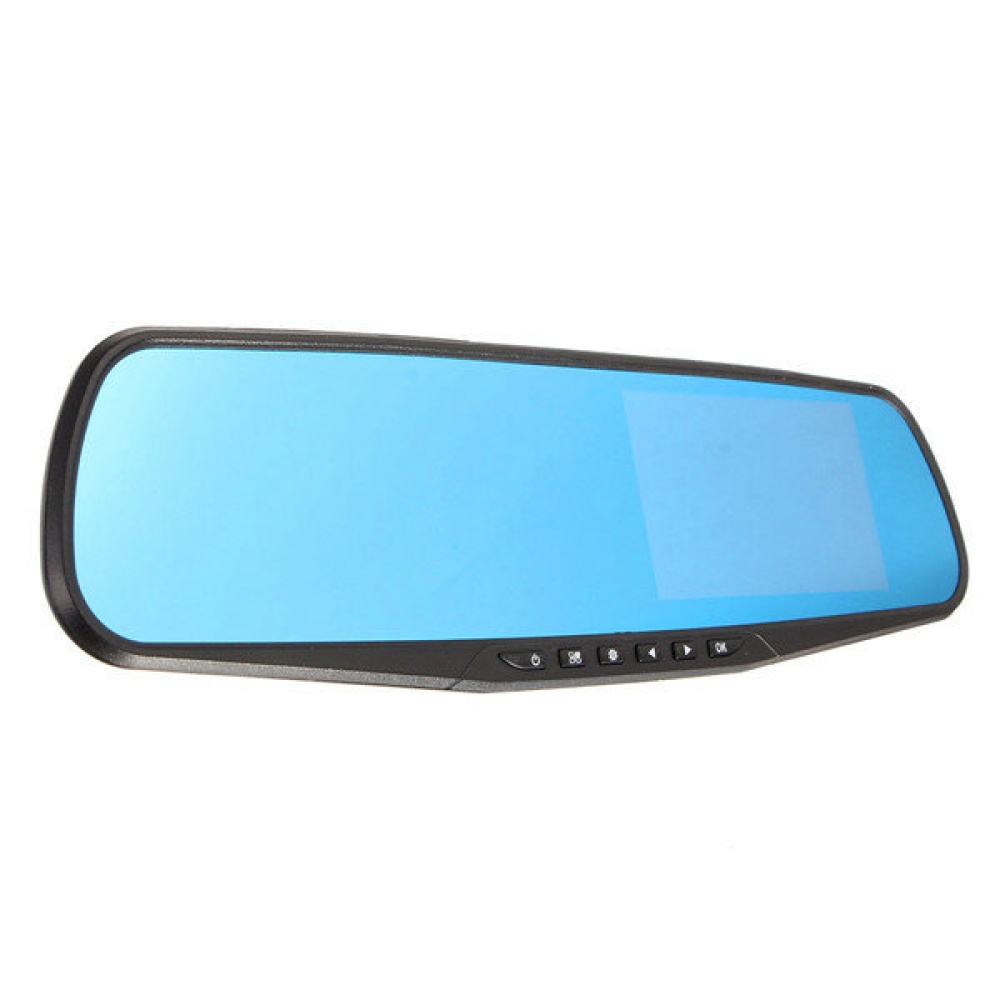 4.3 Inch HD 1080P Cam Video Recorder Rear View Back Reversing Car Mirror Camera DVR - Image 2