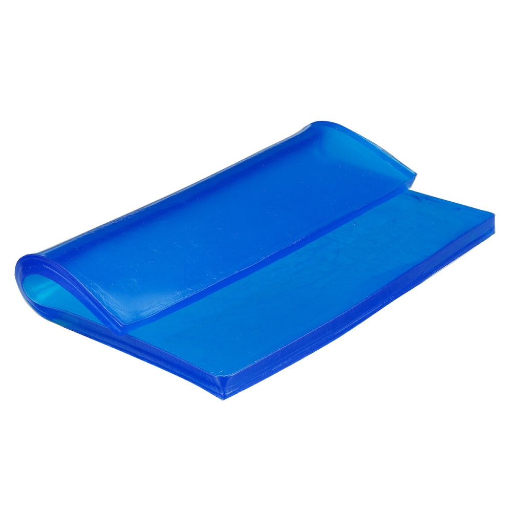 2cm Motorcycle Seat Gel Cool Pad Shock Absorption Mat DIY Cut Cushion Blue - 20x20x2cm - Image 2