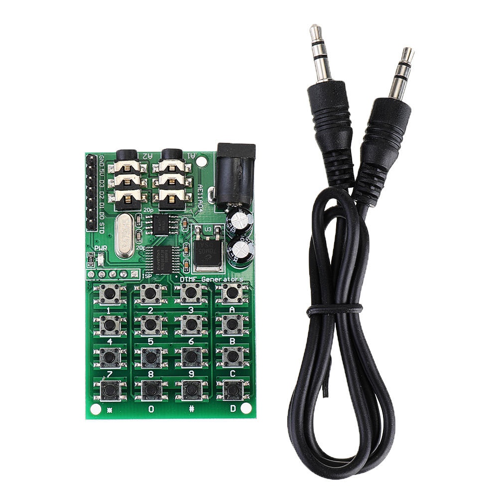 AE11A04 DTMF Audio Signal Generator Module Voice Dual Encoder Transmitter Board for MCU Keyboard 5 - 24VDC - Image 2