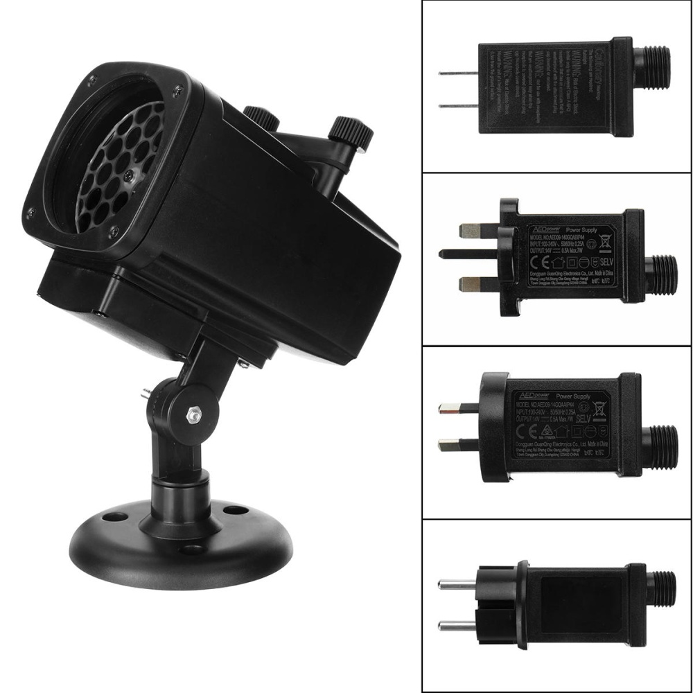 18 in 1 Projection Lamp Projector   Outdoor Landscape Garden Party Decorations - EU Plug - Image 2