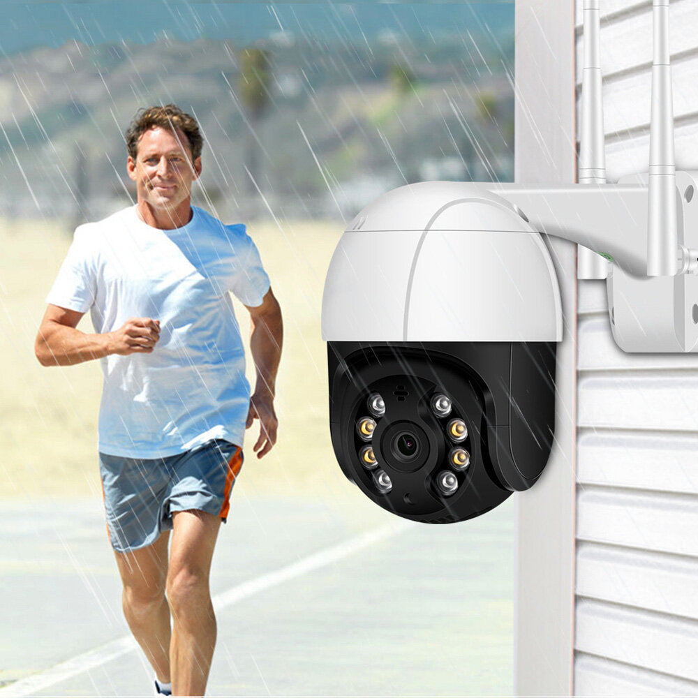 INQMEGA IP Camera 2048*1536P HD Security Camera Wireless Wifi Night Vision Two-way Audio IP66 Waterproof Cam For Smart Home - UK Plug - Image 2