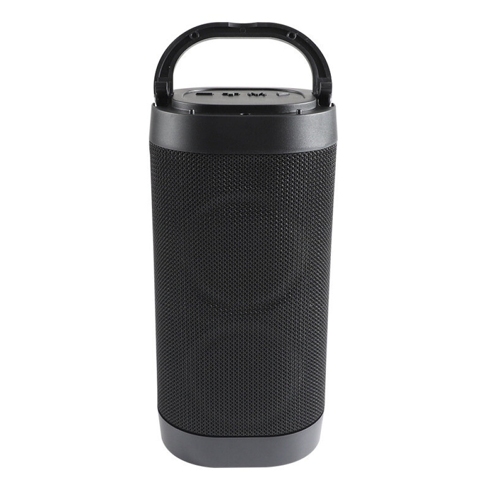 T2 bluetooth 5.0 Holder Outdoor Speaker Waterproof HiFi Bass Sound Subwoofer Support USB TF FM - Black - Image 2