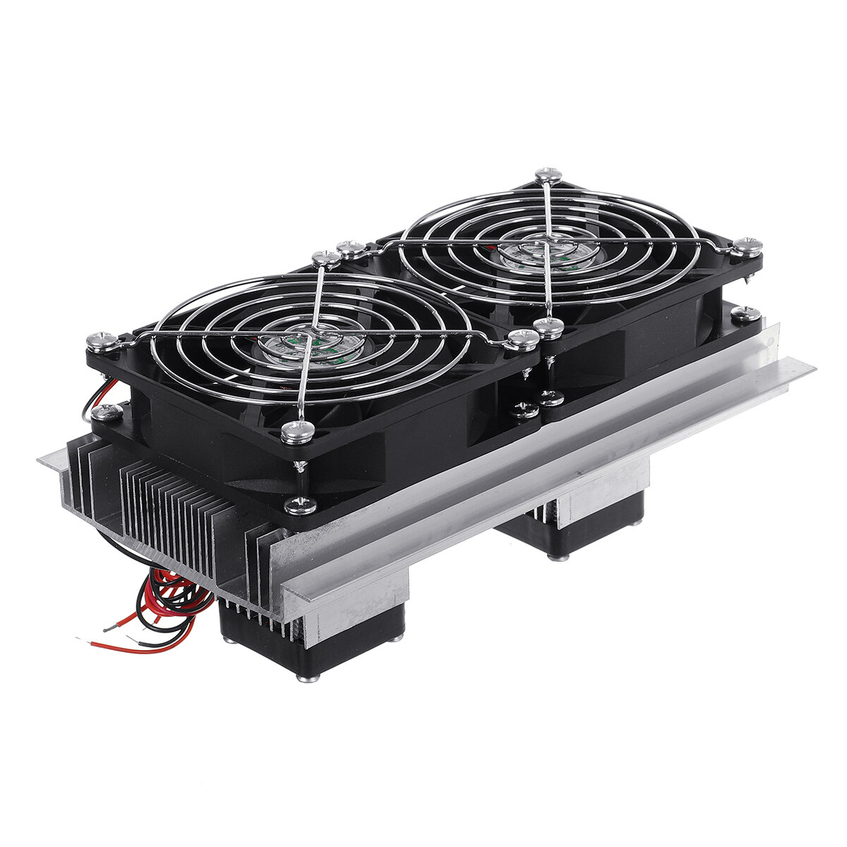 DIY Dual Core Single Cooler Semiconductor Refrigeration System Kit Small Refrigerator Kit Equipment Heat Exchanger Assembly - Image 2