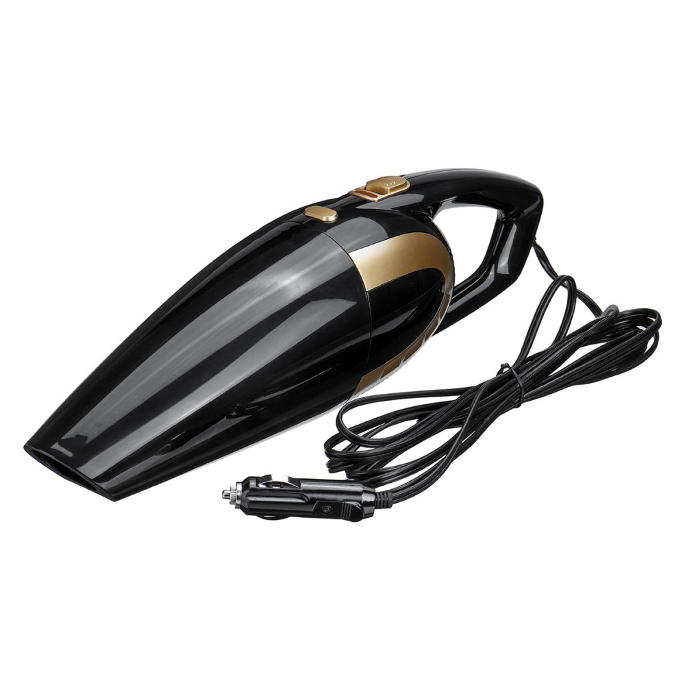 5000Pa 120W Special Small Mini High Power Wet Dry Portable Mini Handheld Strong Suction Car Vacuum Cleaner - Gold - Image 2