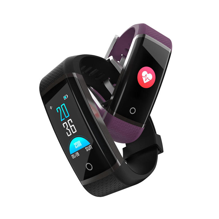 Bakeey Z19c Fitness Tracking Heart Rate O2 One-key Detection Reject Call Remote Camera Smart Watch - Blue