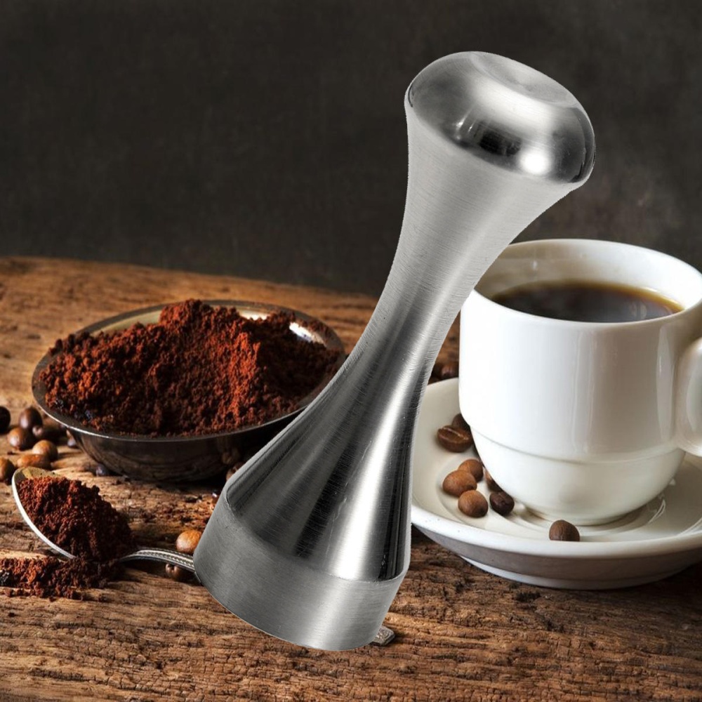 Stainless Steel Coffee Tamper For Refillable Reusable Capsule Coffee Bean Press - Image 2