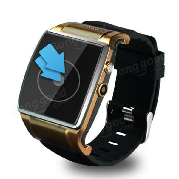 bluetooth V3.0 Montre Smart Watch Bracelet 2.0MP Camera pour Android Samsung HTC - Black - Image 2