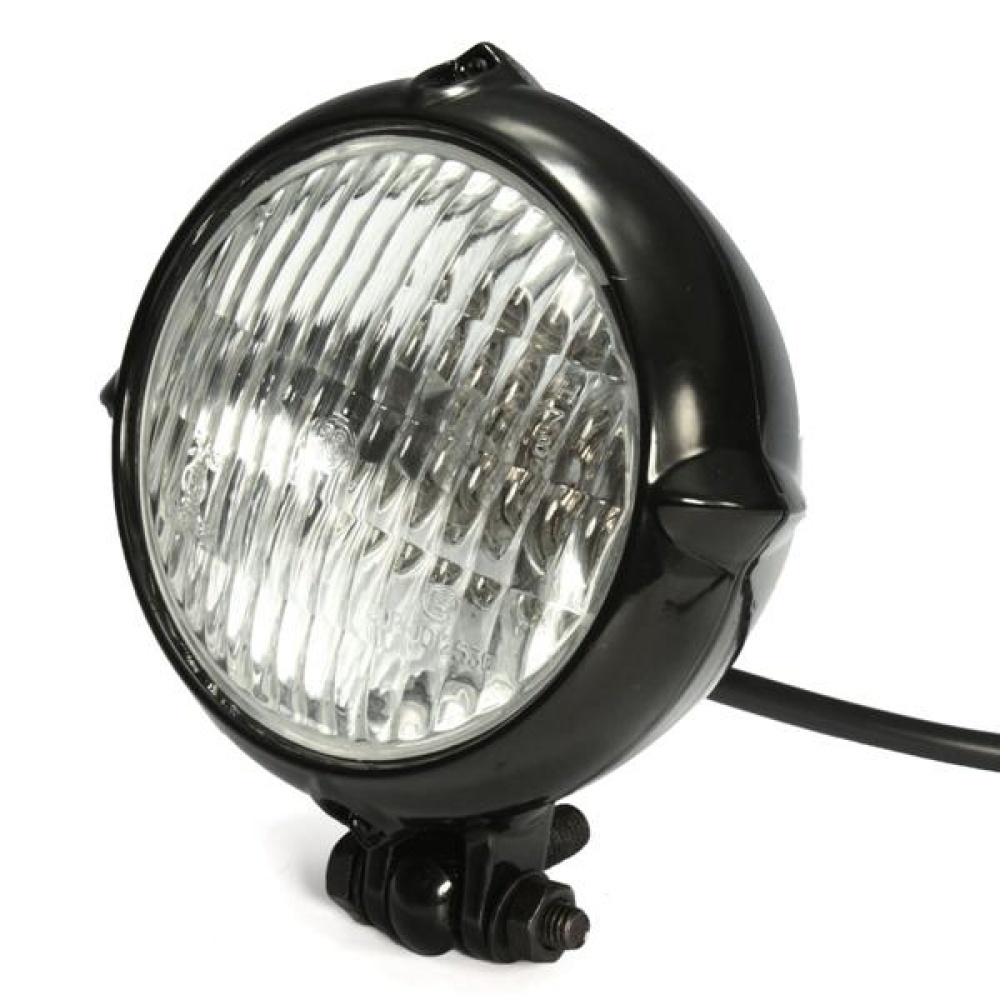 4 Inch H4 35W Motorcycle Headlight Lamp For Bobber Chopper - Chrome - Image 2