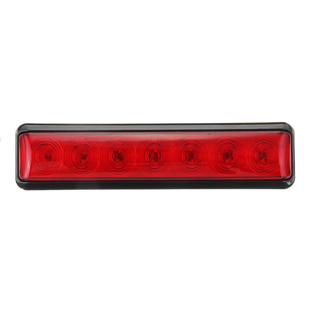 12V 0.12A 1.5W 7 LED Car Tail Light Turn Signal Brake Reversing Lamp Side Marker Light - White - Image 2