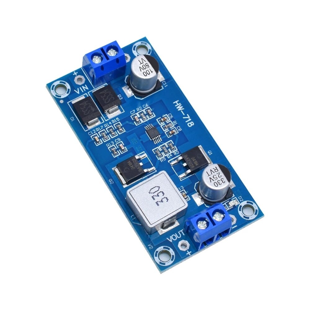 XH-M250 DC-DC 12V 6A 72W Step-down Module High Power Supply Regulator Module Adjustable Voltage Regulator Converter Board - Image 2