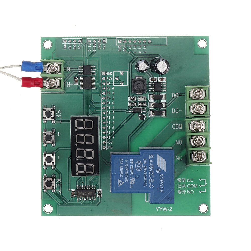 YYW-2 0-1024? Temperature Sensor Temperature Control Relay Detection High Temperature Serial Output with K Type Thermocouple 30A - Image 2