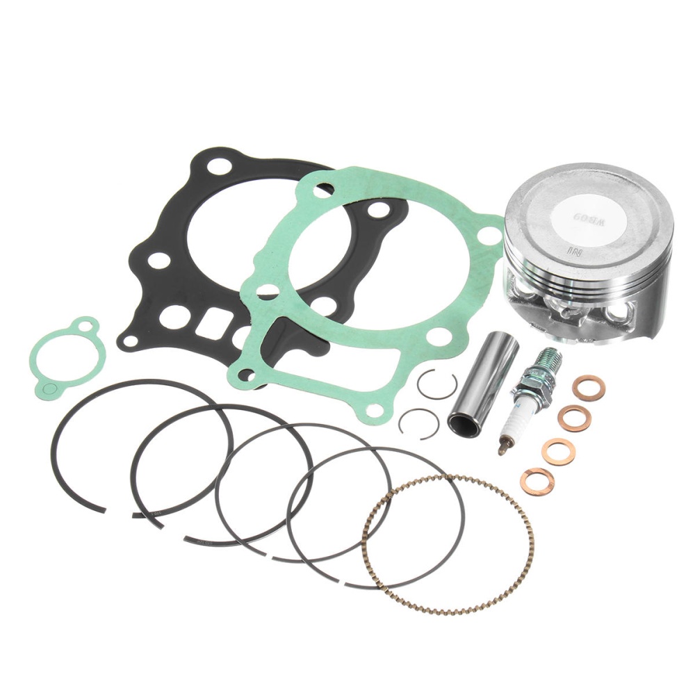 Piston Rings Gasket Spark Plug Kit Set For Honda Rancher TRX350 TRX 350 2000-2006 - Image 2