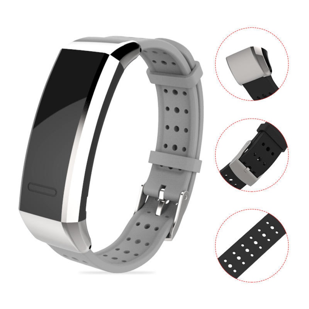 Mijobs Wristband Silicone Watch Band for Huawei Band 2 Pro B19 B29 Smart Watch - NO.2 - Image 2