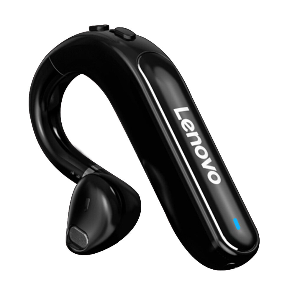 Lenovo T16 TWS Wireless Hanging Ear Bluetooth Headset Noise Reduction Headphones Stereo Sports Earbuds Bluetooth Earphones - Black