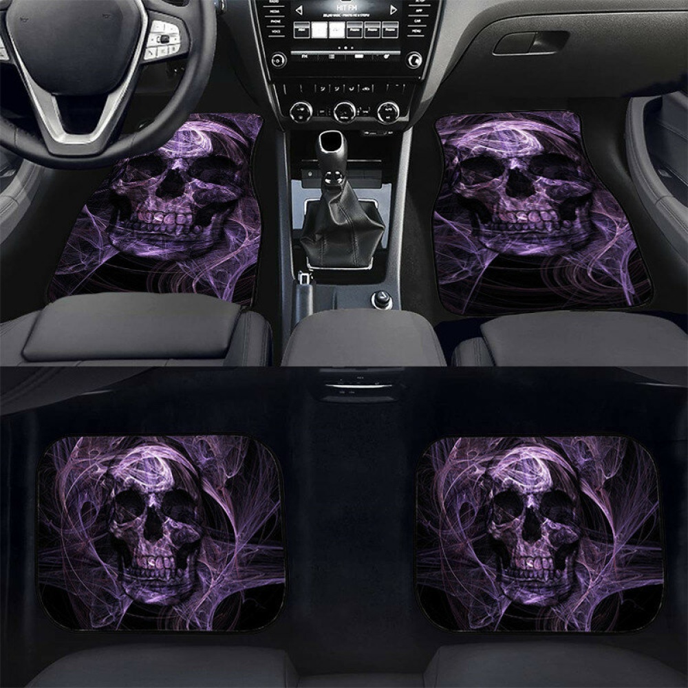 4PCS Universal Car Floor Mats Front & Rear Carpet Mat Waterproof Skidproof - #2 - Image 2