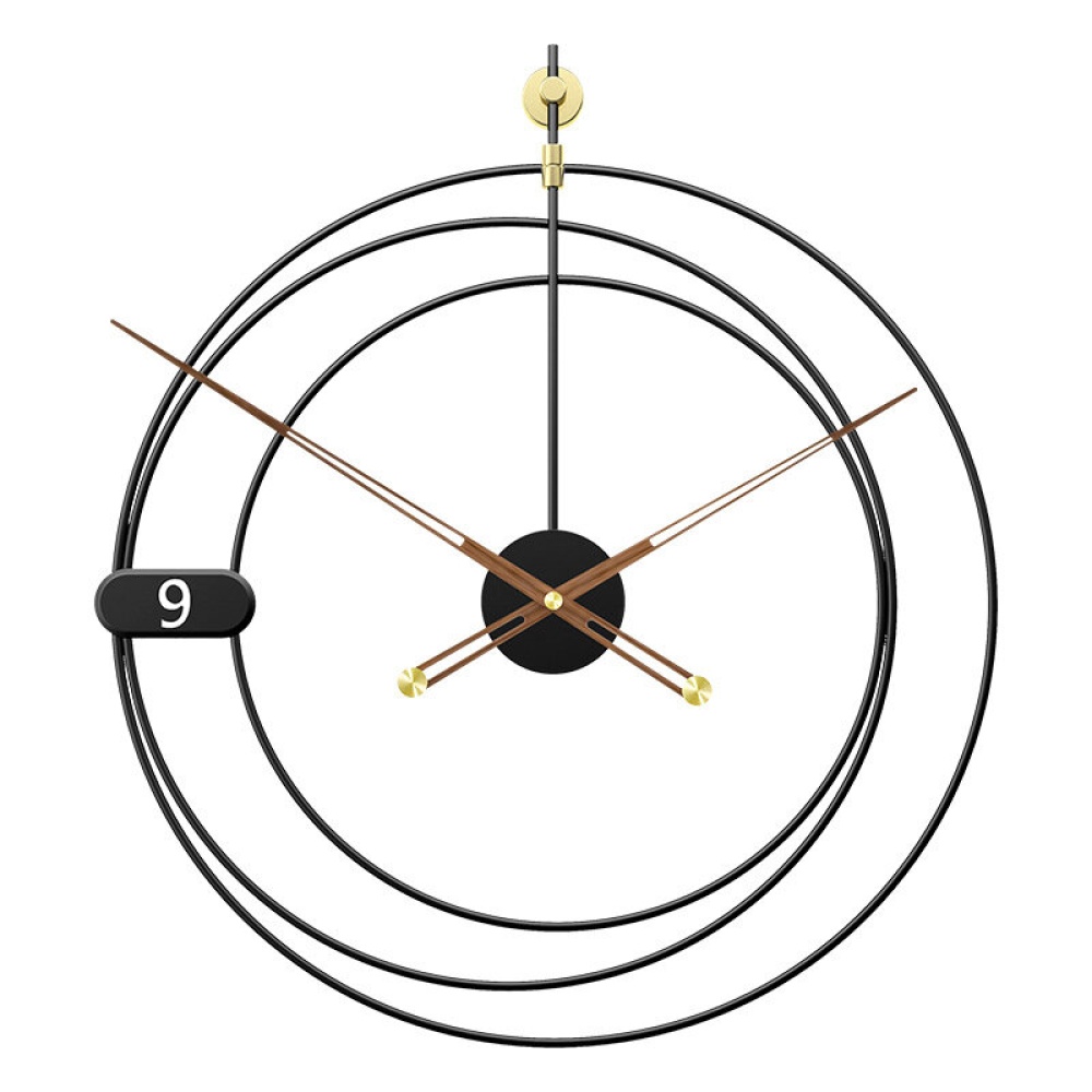 Modern Minimalist Wall Clock Fashion Personality Creative Wall Clock Living Room Home Decoration - S