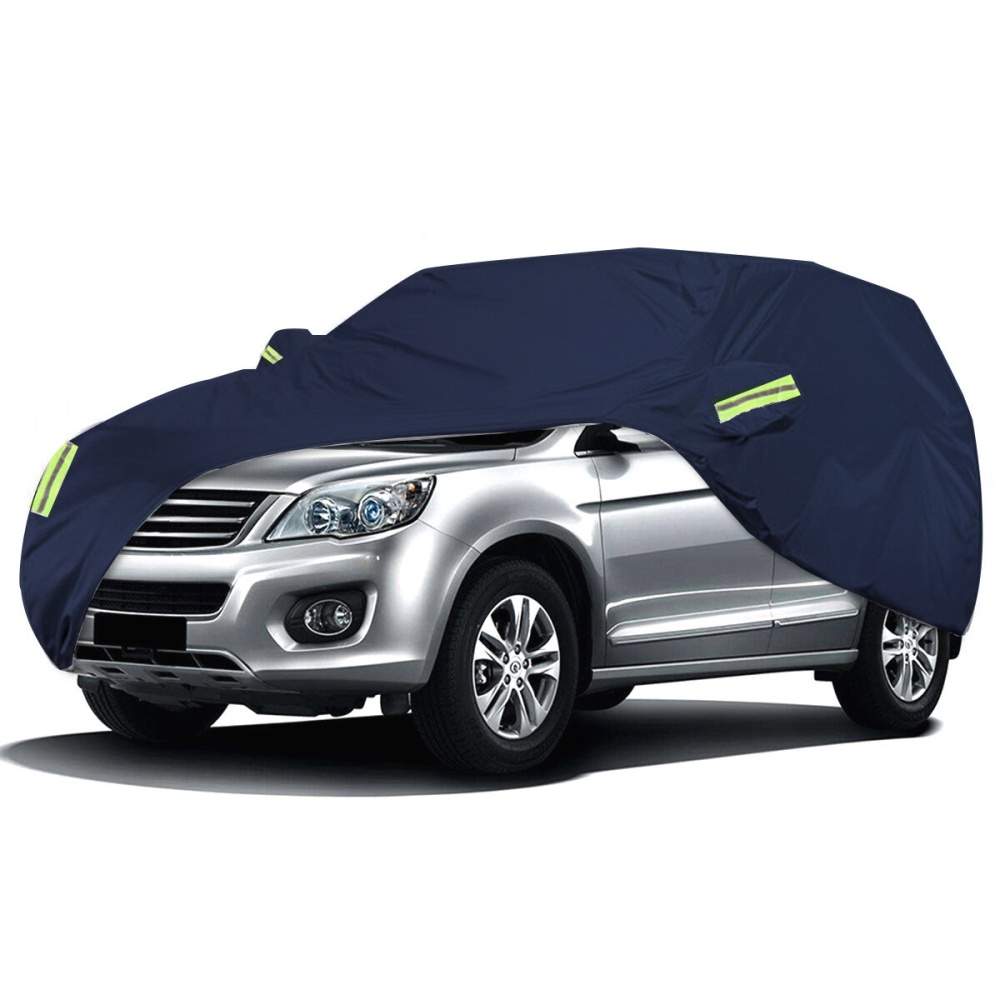 L 4.85x1.9x1.85M 210T Waterproof Full Car Cover Outdoor Dustproof Sunscreen Rain and Snow For SUV - Image 2