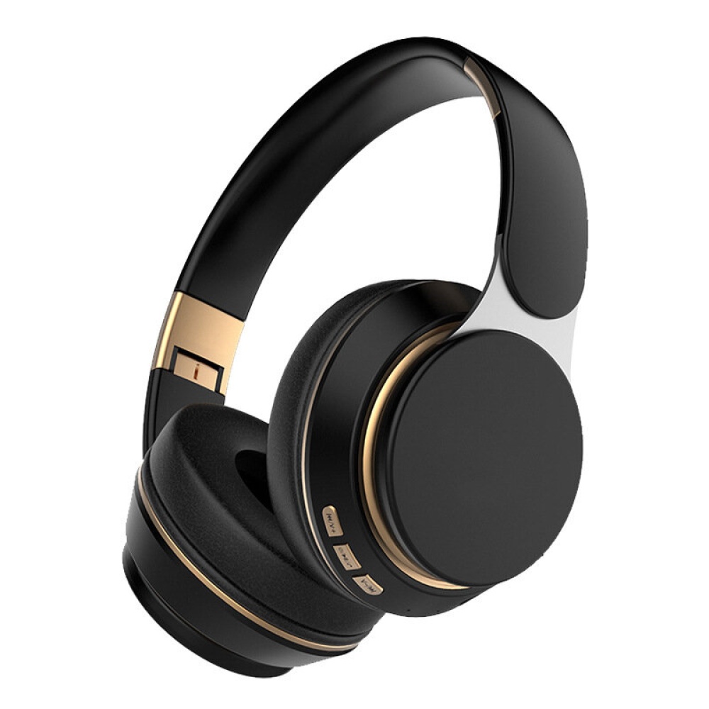 Bakeey GN-25 bluetooth 5.0 Wireless Headphone 9D Stereo CVC 8.0 Noise Cancelling Folding Headsets with Microphone - Black