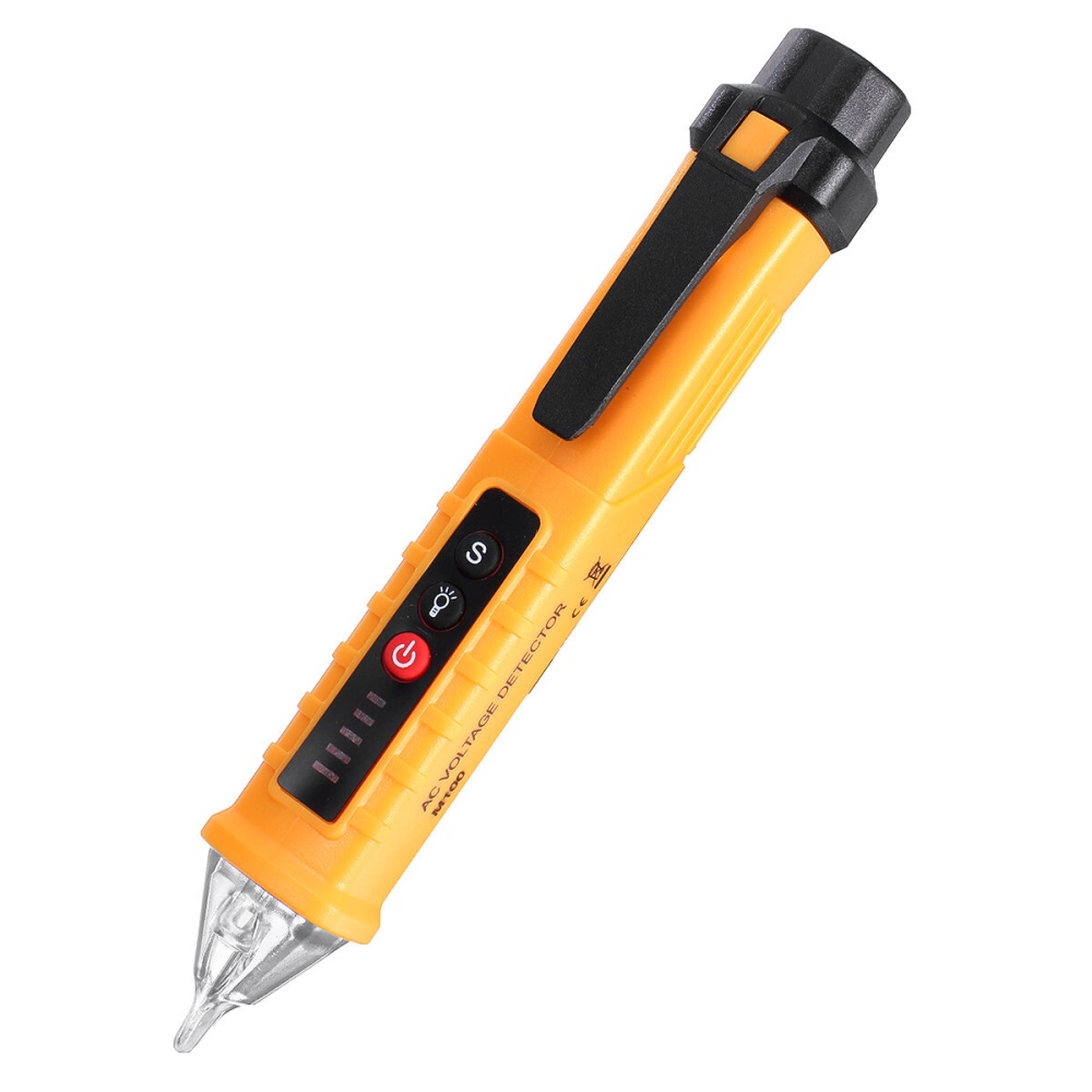 12V-1000V Intelligent Non Contact AC Voltage Electric Tester Pen with Alarm Mode for Electrician and Home Line Detection - Digital Display - Image 2