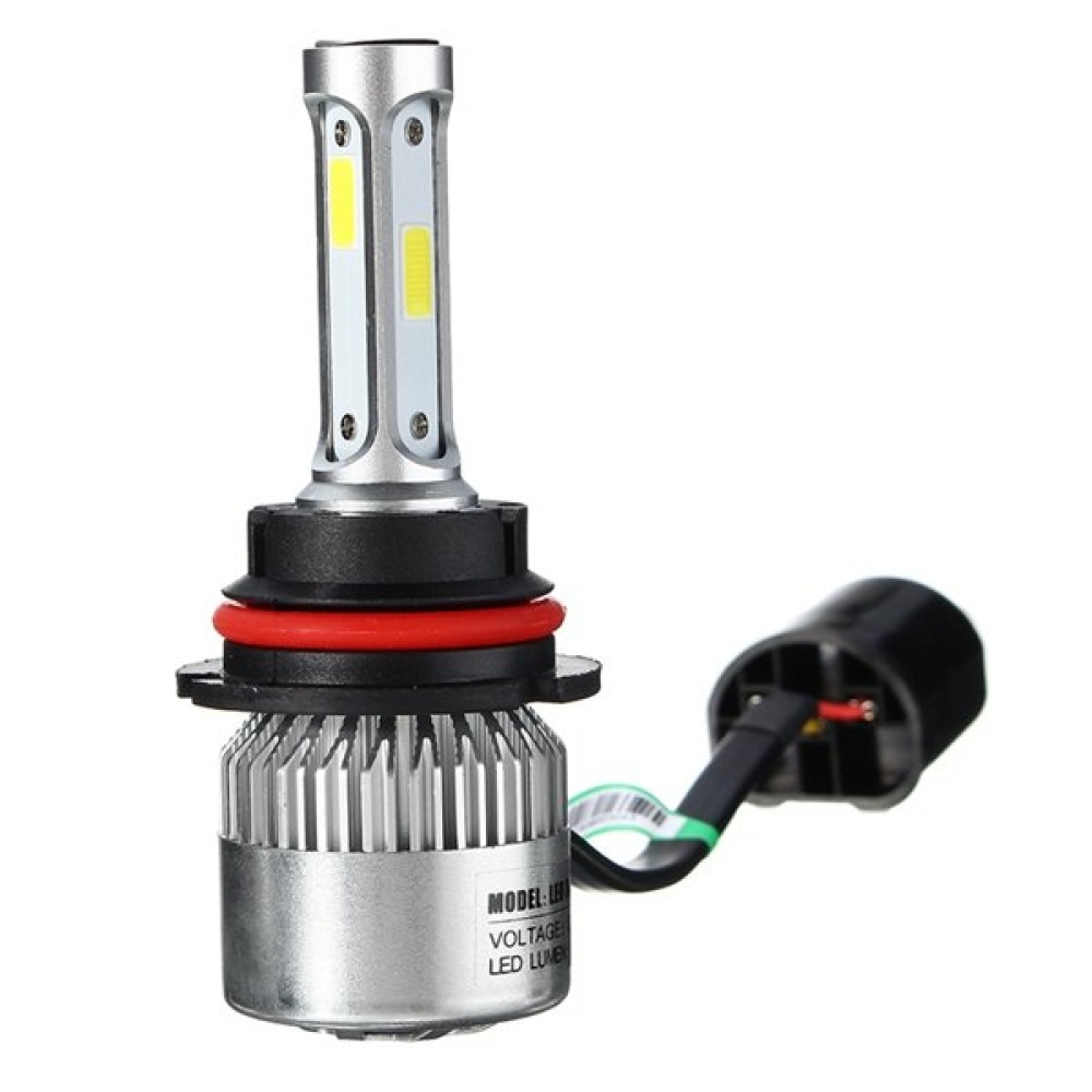 9007 H13 72W 8000LM 6500K Car COB LED Headlight Kit Hi/Lo Bulbs - H13 - Image 2