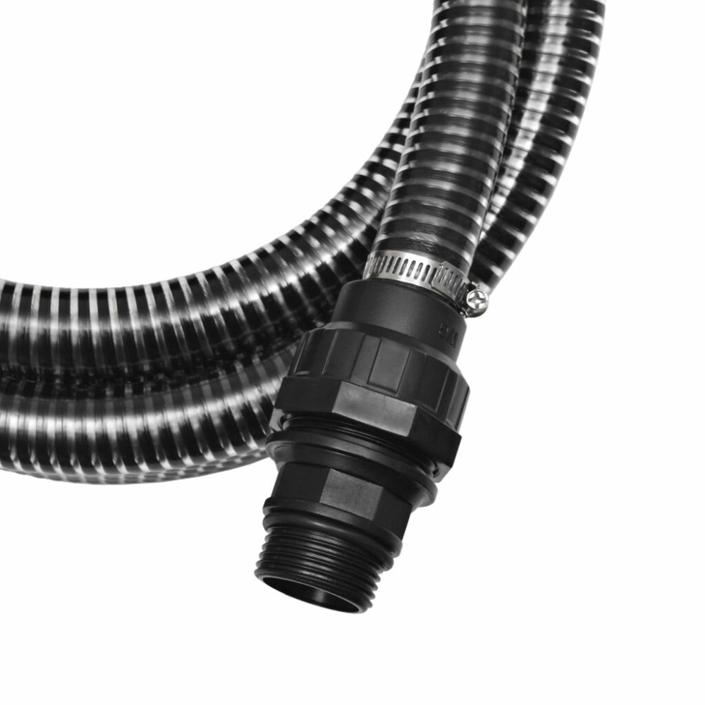 Suction hose with couplings 10 m 22 mm black - Image 2