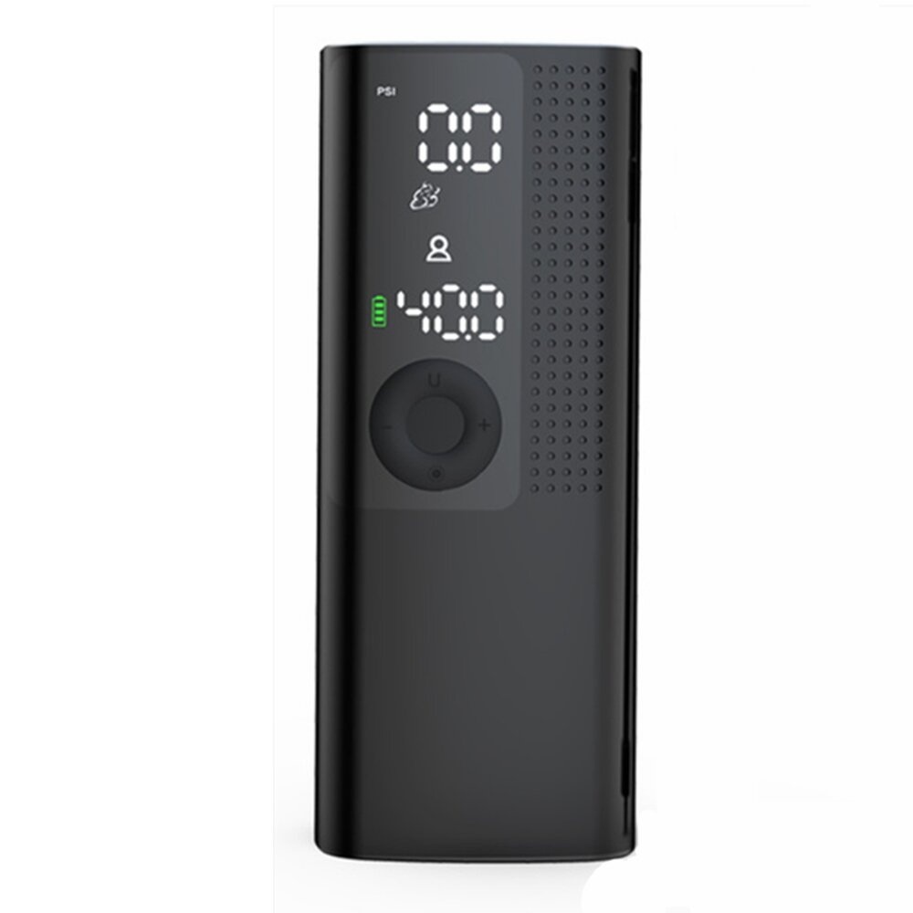 Newo 120PSI Portable Inflatable Pump 2000mAh with LED Light Multi-function Digital Display Mini Air Compressor Tyre Inflator Rechargeable Air Pump fo