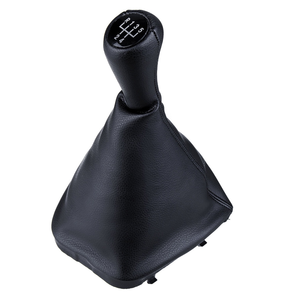 5 Speed Gear Shift Knob Gaiter Boot Cover PU Leather For BMW 3 Series E46 1997-2005 LHD - Image 2