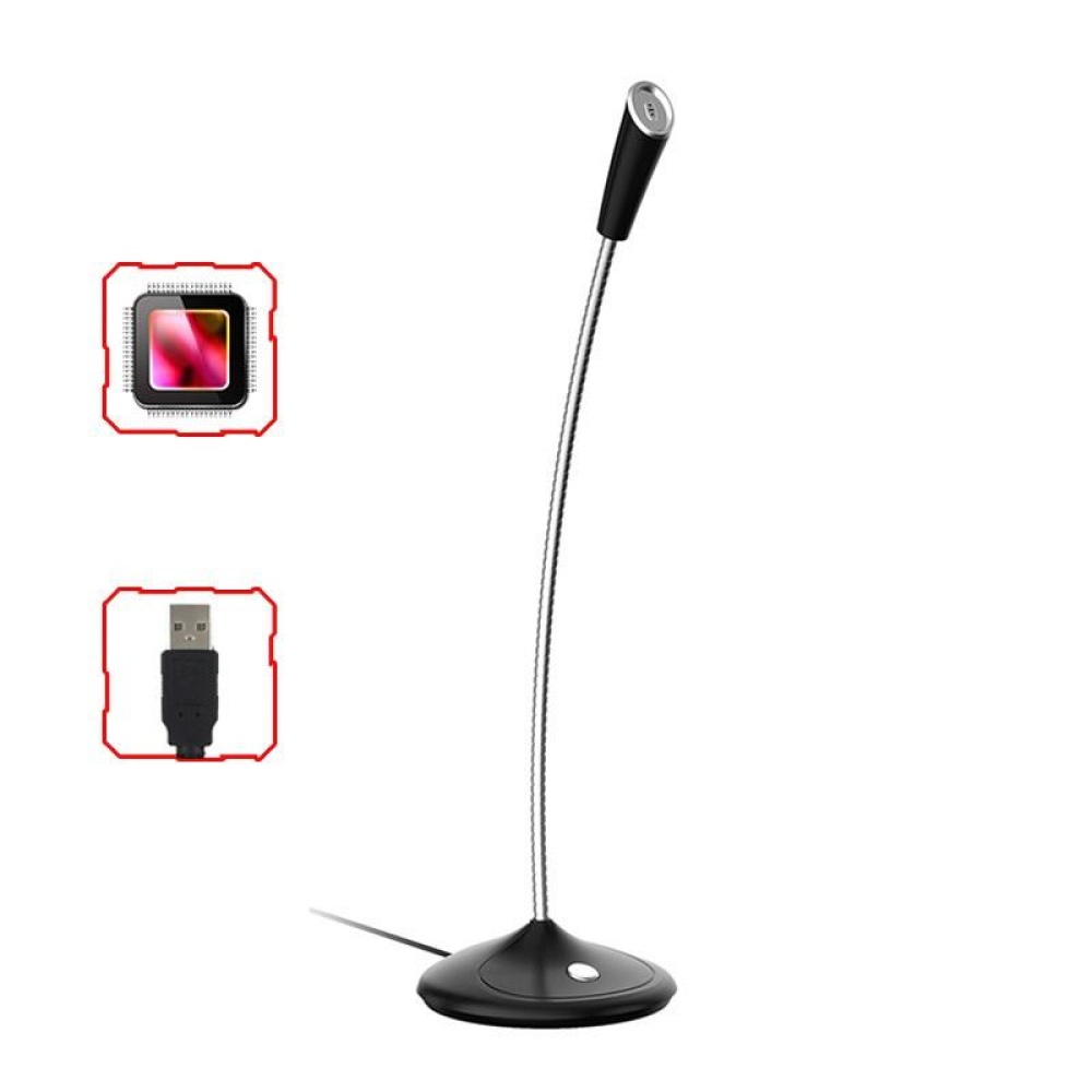 BK 360 Omnidirectional Radio Microphone Computer Games Live Meeting Microphone - USB