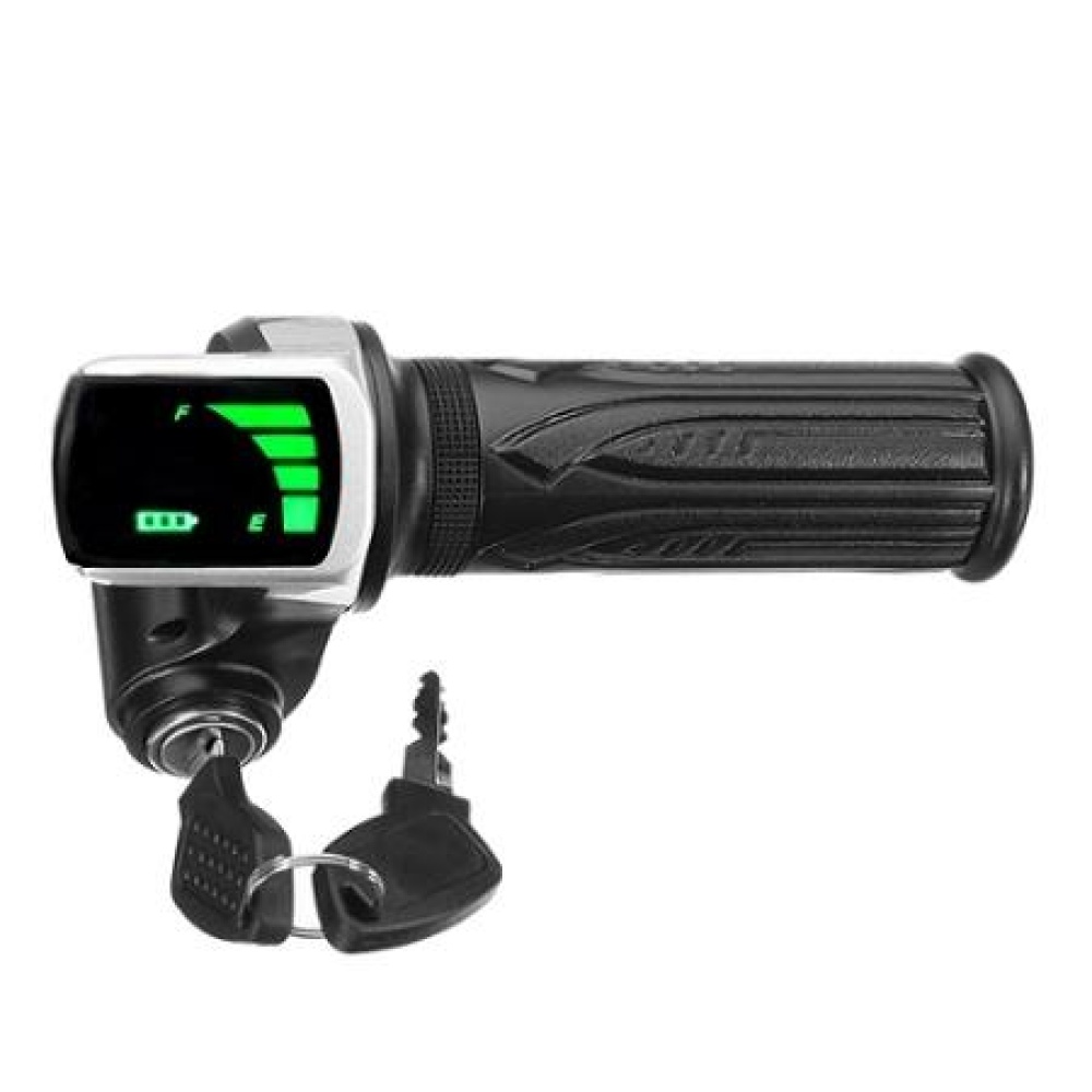 24V/36V/48V LCD Twist Throttle Battery Indicator Power ON OFF For Scooter Electric Bike - 24V - Image 2