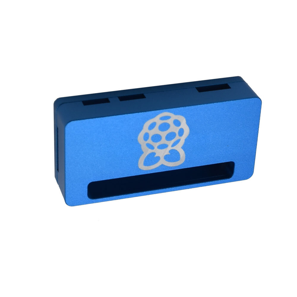 Blue CNC Aluminum Alloy Protective Case Enclosure Box With Screwdriver For Raspberry Pi Zero & Zero W - Image 2