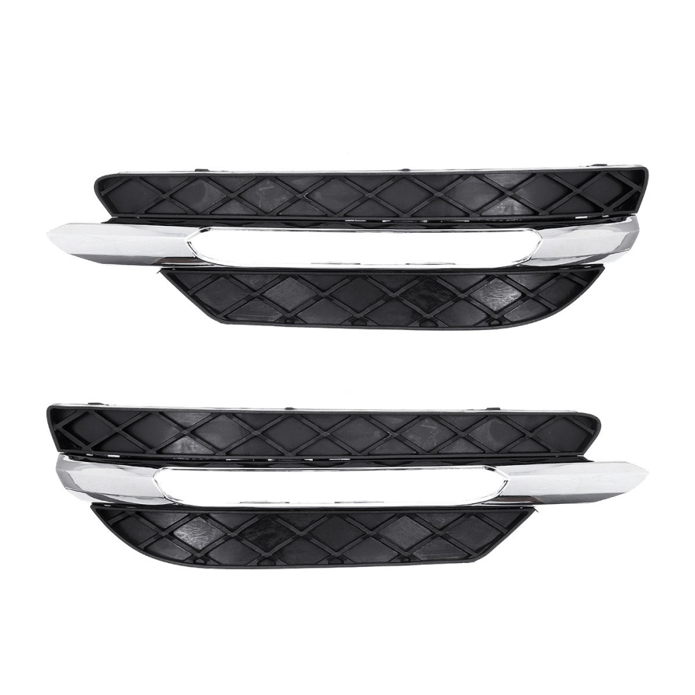 Front Bumper DRL Daytime Running Lights Grill Cover Left/Right for Mercedes-Benz W204 C-Class 2011-2013 - left - Image 2