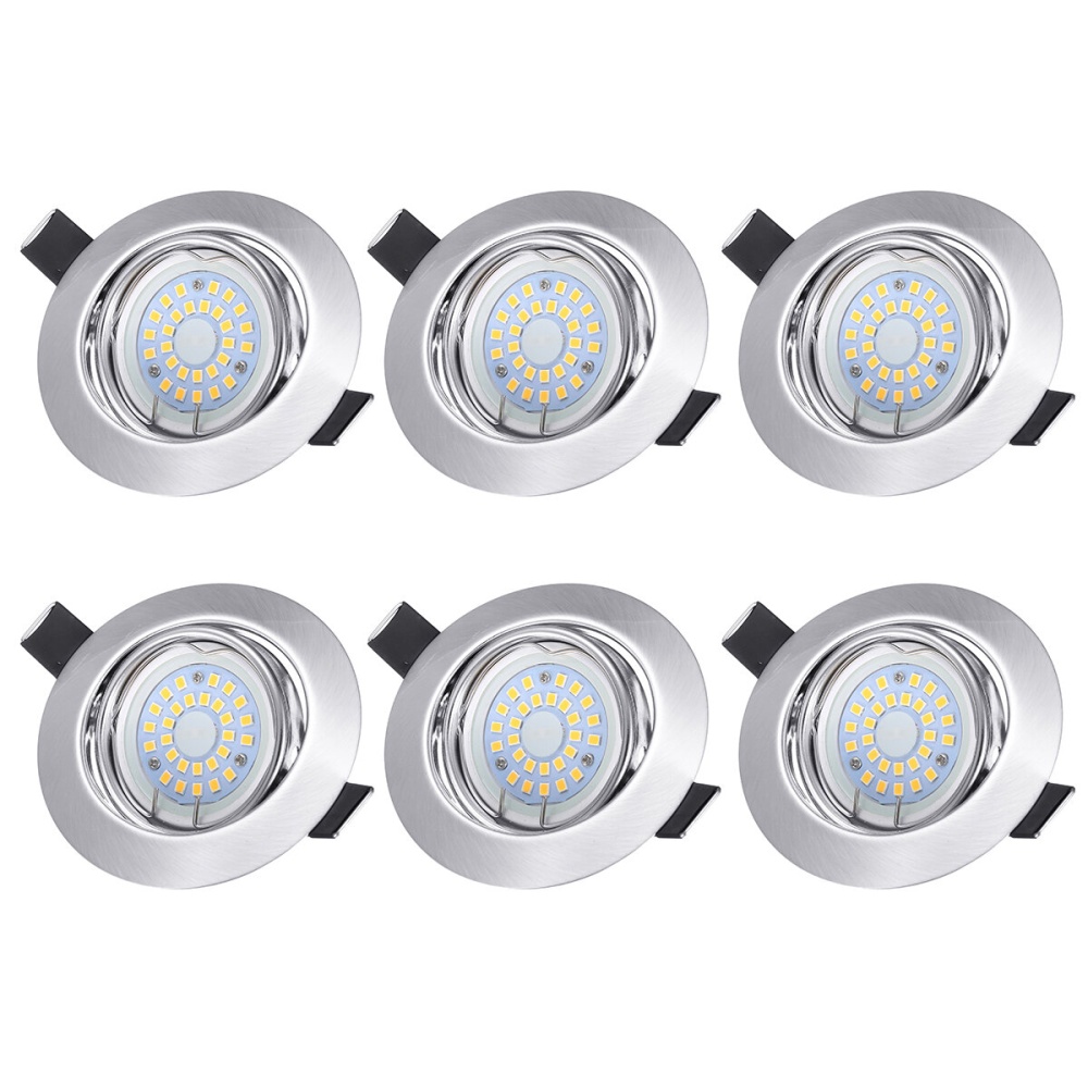 Elfeland Round Ceiling Lamp Power 5W 3000K 450lm AC185-265V Outside Diameter 90mm Aperture 70-75mm Deep 25mm