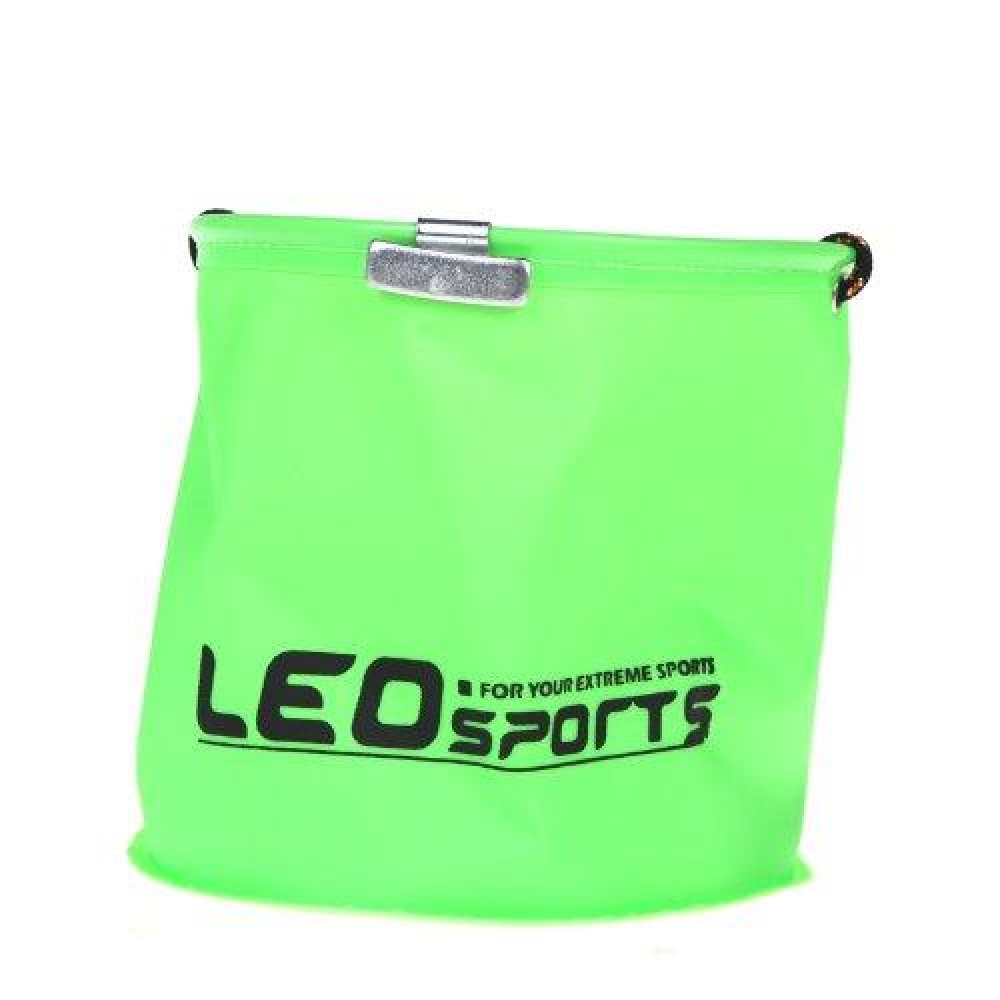 18 x 17cm EVA Foldable Garden Water Bucket with 6 meters Rope Belt Outdoor Fishing Camping - Image 2