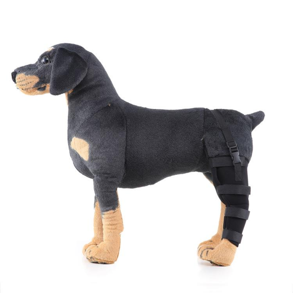 Pet Supplies Knee Pads Dog Leg Support Guard Assist Tool Protector Surgery Injury Protective Cover Reflective Clause Dog Hind Leg Guard - L-left - Image 2