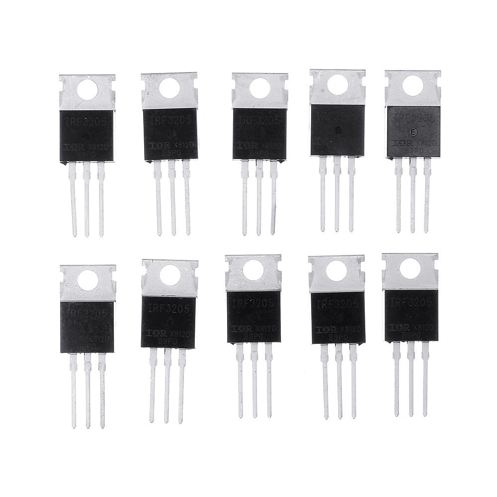 30Pcs IRF3205 IRF3205PBF MOSFET MOSFT 55V 98A 8mOhm 97.3nC TO-220 Transistor - Image 2