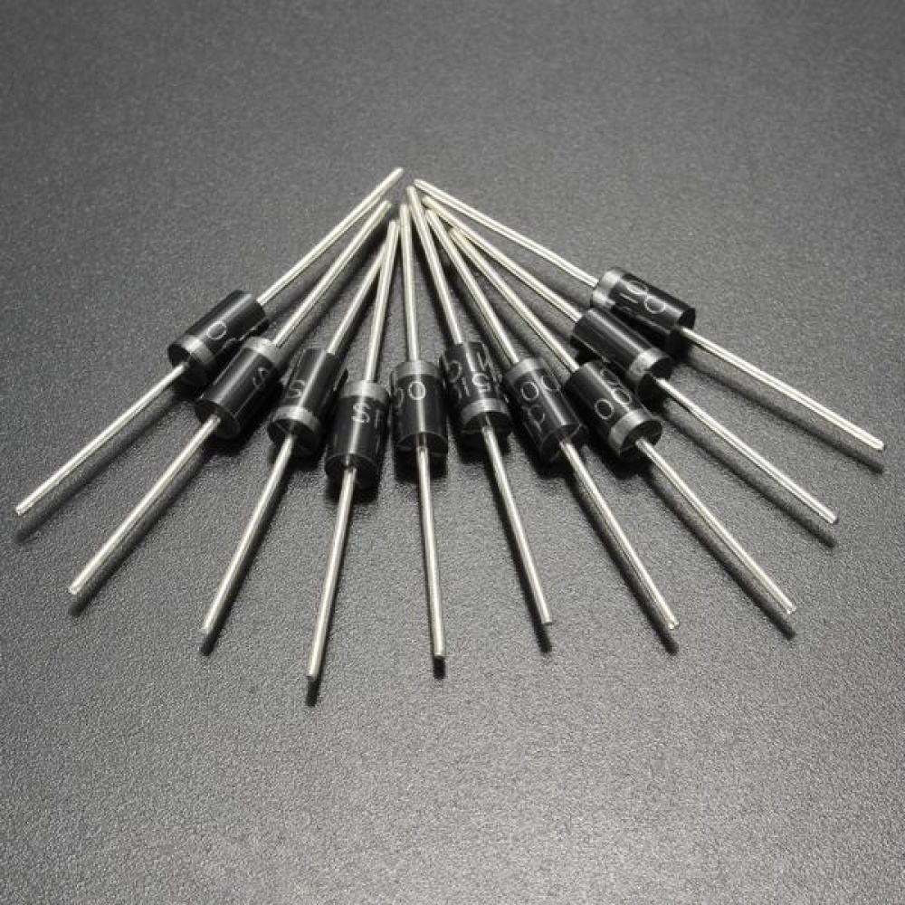 100pcs SB5100 5.0A SCHOTTKY BARRIER Diode 100V 5A - Image 2