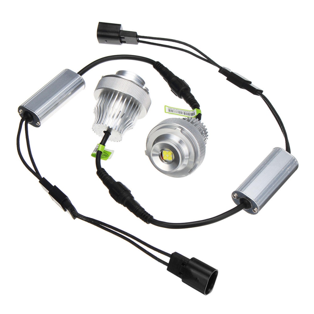 2PCS 20W LED Angel Eyes Lights Halo Ring Bulb 45cm White for BMW E60 528i 535i LCI - Image 2