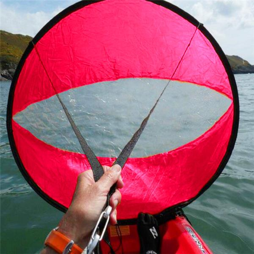 42 Inch Downwind Wind Paddle Popup Board Kayak Sail Wind Sail Accessories PVC Red - Image 2