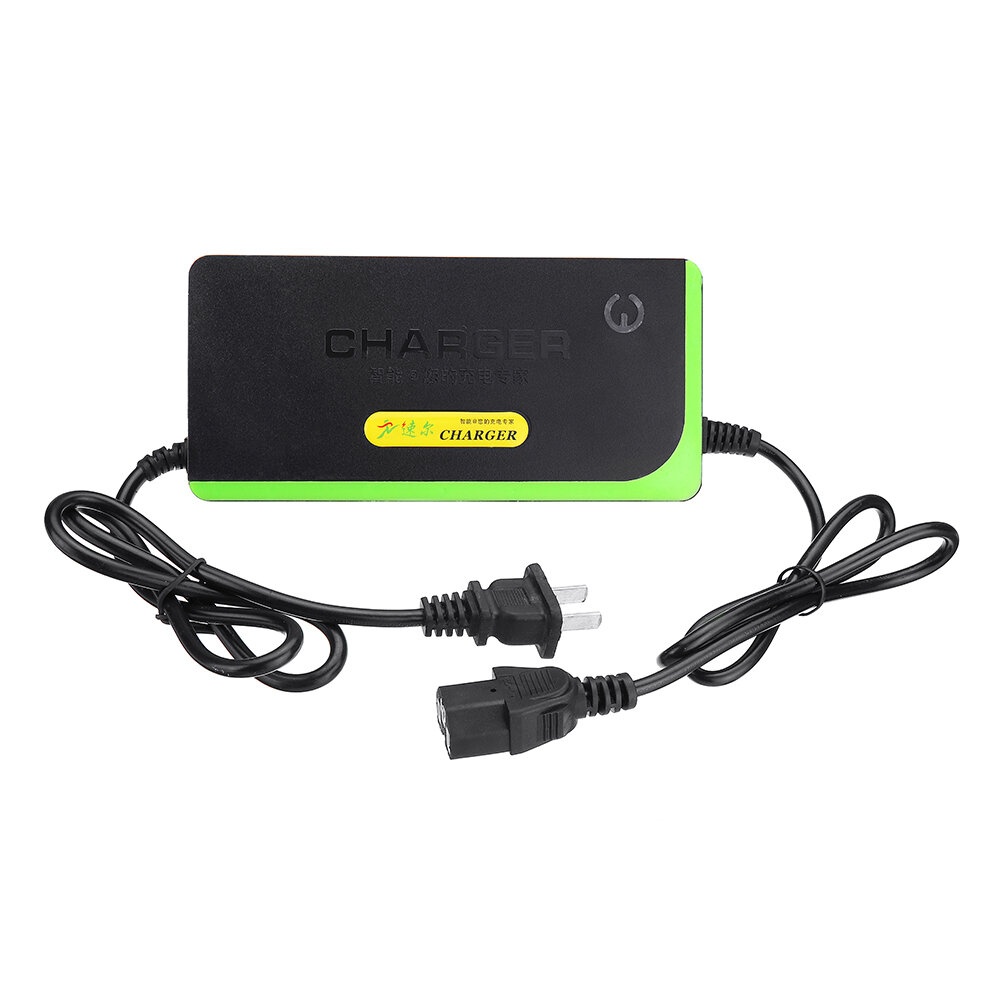 48V 20AH Intelligent Fast Lead Acid Battery Charger For Car Motorcycle Electric Scooter - Image 2