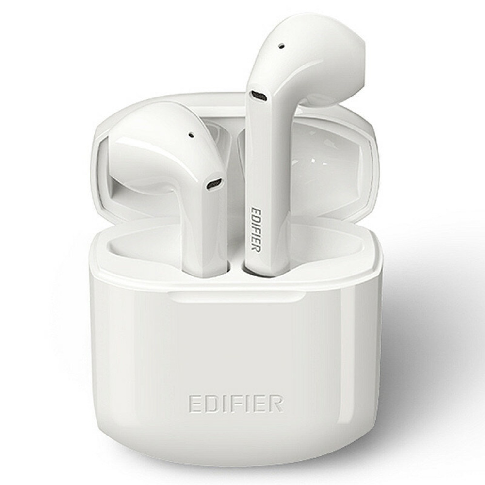 EDIFIER TWS200 QCC3020 bluetooth V5.0 Noise Cancellation Stereo Smart Touch Earphone Headphone with CVC8.0 Dual Mic - Black