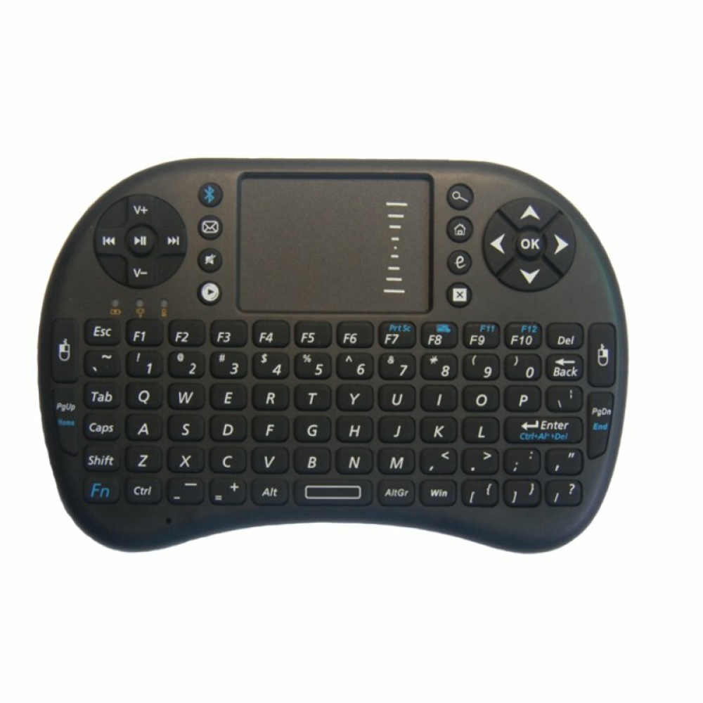 I8 bluetooth Wireless Keyboard With Touchpad & Mouse For iPhone iPad Macbook Samsung iOS Android - Black